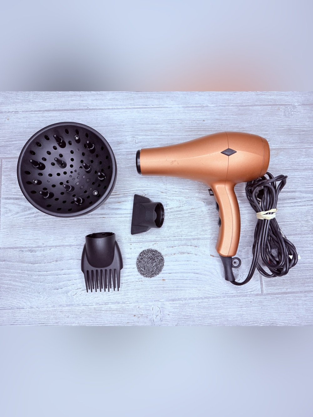Nition Hair Dryer Model# 01D with accessories hair accessories works blow dryer